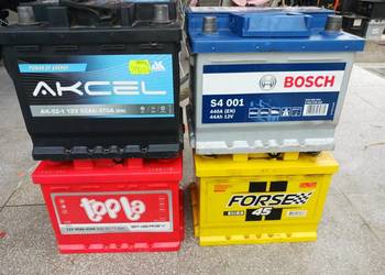 AKUMULATOR 44 Ah 45 Ah 52Ah, 55, 62, 74 Akcel, Topla, Forse