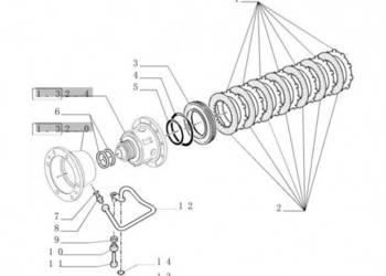 New Holland T6010 T6090 T6070 Tłok 5162536