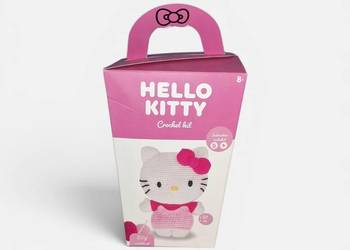 NOWY Zestaw do szydełkowania DIY Hello Kitty | Kompletny
