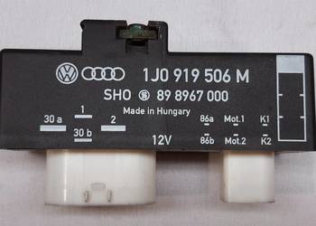 Moduł Sterownik Wentylatorów VW AUDI SEAT SKODA 1J0919506M