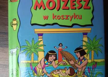 Kufereczek opowieści biblijnych Mojżesz w koszyku