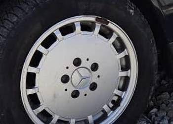 Sprzedam alumy R 15 z oponami na 1 sezon od mercedesa 124