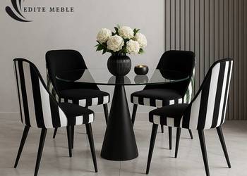 Krzesła Tapicerowane Premium KL-3 – tkaniny kolorowe tylko w Edite Meble