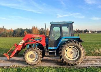 Ciągnik Landini 6550 z turem