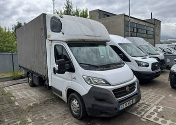 Fiat Ducato 2,3JTD 130KM Skrzynia Plandeka Kabina Sypialna Klima Tempomat