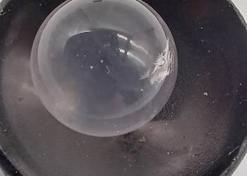 12mm Kwarc różowy a#129 naturalny mini kula sfera kolekcjonerska