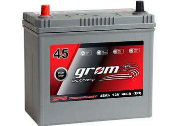 Akumulator 45Ah 460A GROM EFB START&STOP Japan Lewy Plus DTR