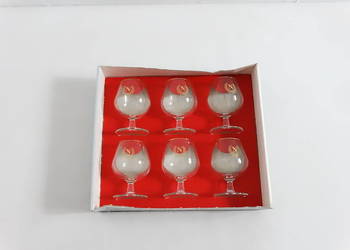 Vintage Luminarc – Zestaw 6 Koniakówek „Napoleon” (Made in France)