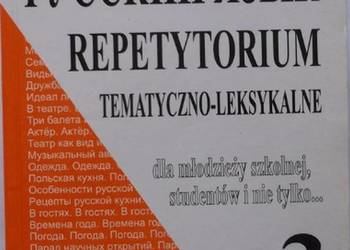JĘZYK ROSYJSKI REPETYTORIUM TEMATYCZNO-LEKSYKALNE 2