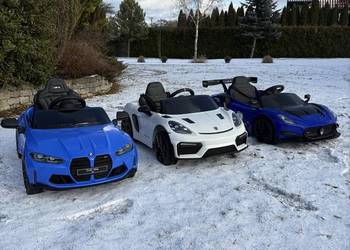 Samochody auta na akumulator nowe BMW Porsche Maserati