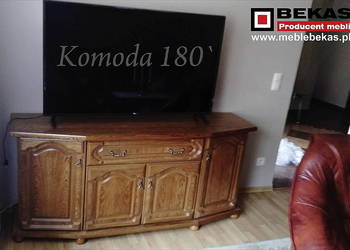 Stylizowana Komoda 180 Śliczny Dąb Rustikalny Producent Mebli BEKAS StyLove