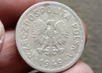 Sprzedam monete 1 zloty 1949 rok xzc