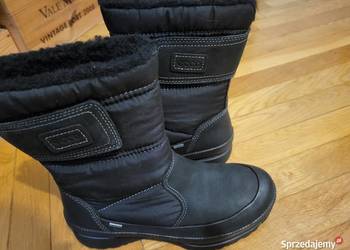 ECCO czarne ( 37) (dł.wkł 24cm) Rzep Nówka