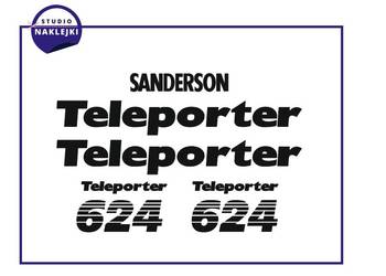 Naklejki Ładowarka Teleskopowa Sanderson Teleporter 624 Nalepki