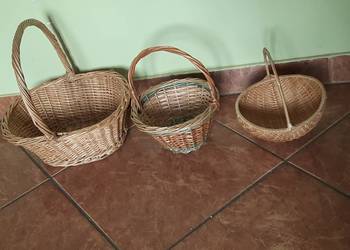 Nieduże dekoracyjne koszyki wiklinowe, cena za sztukę, wysyłka