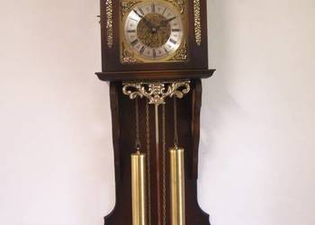 Zegar ścienny „Tempus Fugit” – mechaniczny, wahadłowy, Made in Holland