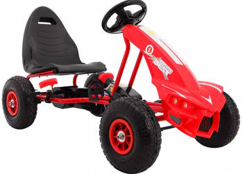 BAWIBUS.PL pojazd GOKART NA PEDAŁY CHAMPION pompowane koła auto jeździk