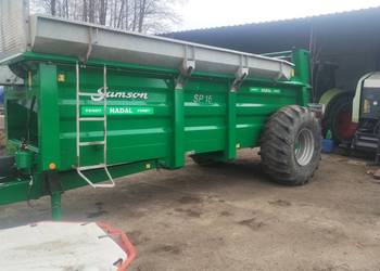 Sprzedam rozrzutnik obornika  Rock 10 -12 ton Samson Sp15