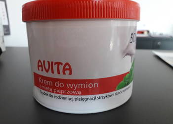 Krem do wymion z miętą pieprzową 500 ml do pielęgnacji dla k