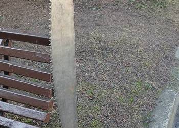 Piła ręczna poprzeczna do drewna MOJA TWOJA  127cm