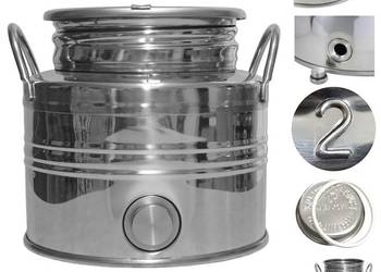 Antałek nierdzewny stal inox bańka beczka beczułka 2L bimber wino sok wodę