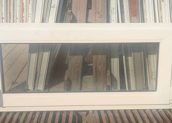 OKNA KacprzaK 124X57 OKNO Używane Plastikowe PCV