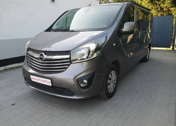 Opel Vivaro 1.6CDTI 125KM Klima Nawigacja Tempomat Parktronic Kamera 9 oso…