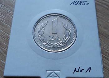 1 złoty 1985 r-Mennicza-#1