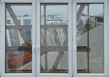 OKNA KacprzaK 234X170 OKNO Używane Plastikowe PCV