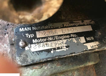 Man D2866 Turbospręźarka Turbina Man D2866