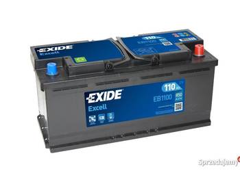 Akumulator 110Ah 850A EN Exide Excell  PRAWY PLUS