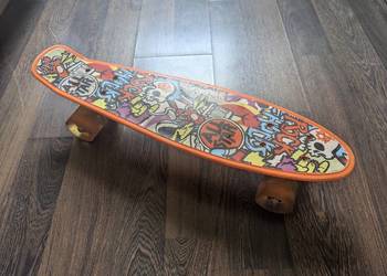 Deskorolka fiszka Skateboard pennyboard LED kółka