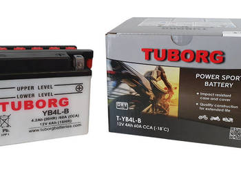 Akumulator Tuborg YB4L-B 12V 4.2Ah 60A P+