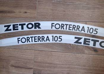 Naklejki zetor forterra 105 oraz zetor 12411
