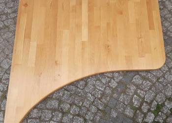 Drewniany blat do stołu lub biurka, duży, solidny