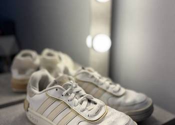 Buty sportowe adidas Postmove SE basketball beżowe