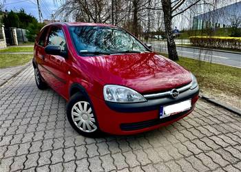 Śliczny.Zdrowy.Opel.Corsa.C.2003r.1.0.Benzyna.140Tys.Prz.WspKier.Moż.Zam
