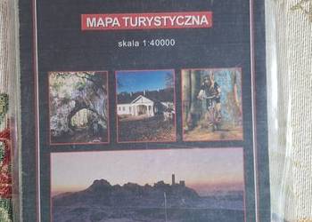 Jurajskie gminy Janów i Olsztyn 1:40 000 mapa turystyczna