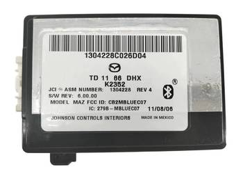 MODUŁ   BLUETOOTH  TD1166DHX Mazda CX-9 I (2006-  )