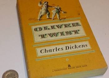 Charles Dickens “Oliver Twist”, 1961 (Książka, Angielski)
