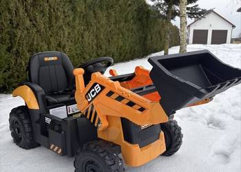 Traktorek koparka dla dzieci elektryczny pojazd