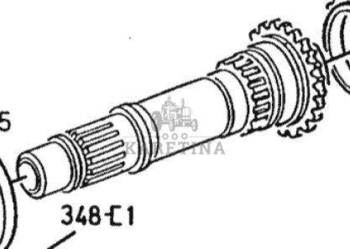 Deutz Fahr Agrostar 6.11 6.21 6.31 6.71 Wał Napędowy CZĘŚCI 04382255