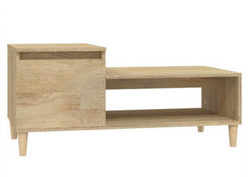 Stolik kawowy dąb sonoma 100x50x45 cm materiał drewnopochodny WM-821127