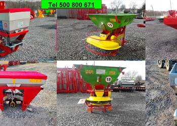 Rozsiewacz Nawozów Taśmowy Kwasówka Ocynk 600l - 1200l