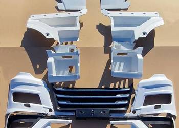 MAN TGX TG3 ZDERZAK PRZÓD KOMPLET GRILL STOPNICE STOPNIE PRZEDŁUŻENIA