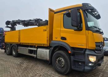 Skrzynia z tylnym dzwigiem Mercedes ANTOS 25.40