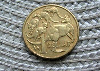 Australia 1 Dolar 1998r - Patyna
