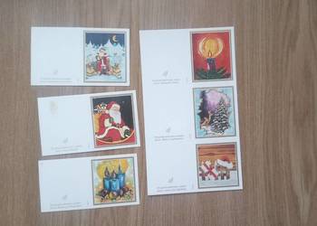 Karteczki składanie z lat PRL.