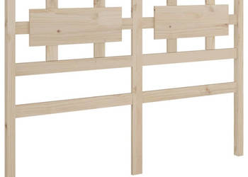 Wezgłowie łóżka 2055x4x100 cm lite drewno sosnowe WM-818060