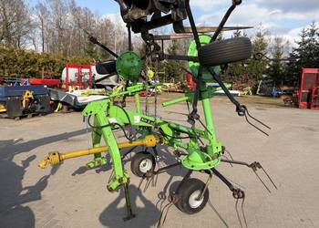 Przetrząsarka 4 karuzelowa Deutz-Fahr KH 2.52 rozbijak przewracarka